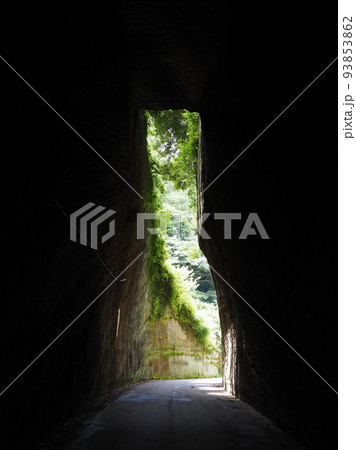 暗闇の中から明るい世界を撮った写真 暗闇の中から明るい世界を撮った写真 93853862