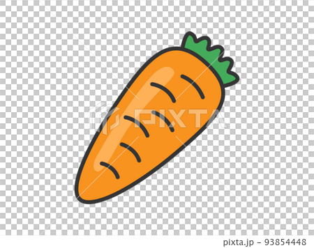野菜の人参のイラスト 野菜の人参のイラスト 93854448