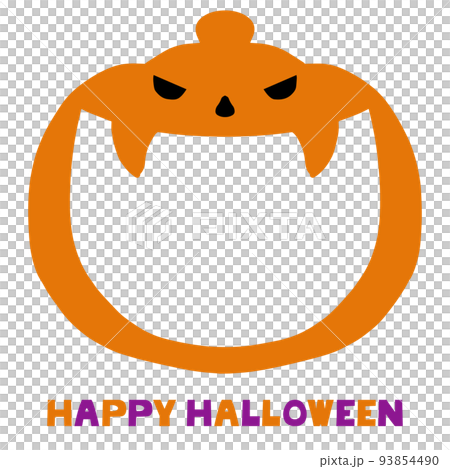 萬聖節的傑克南瓜燈框架 萬聖節的傑克南瓜燈框架 93854490