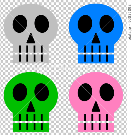 骷髏與死者的頭部變成骨頭 骷髏與死者的頭部變成骨頭 93855898