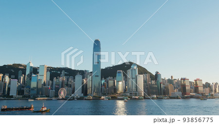 Victoria Harbor, Hong Kong 30 July 2020 93856775