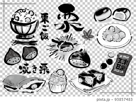 白黒, モノクロ, 単色,　モノクロ 93857483