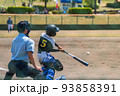 少年野球試合風景 93858391