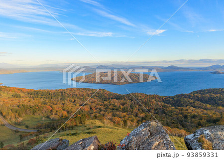紅葉する美幌峠「秋の北海道」 紅葉する美幌峠「秋の北海道」 93859331