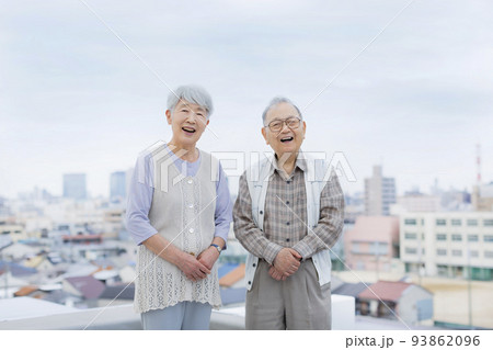 シニア夫婦 シニア夫婦 93862096