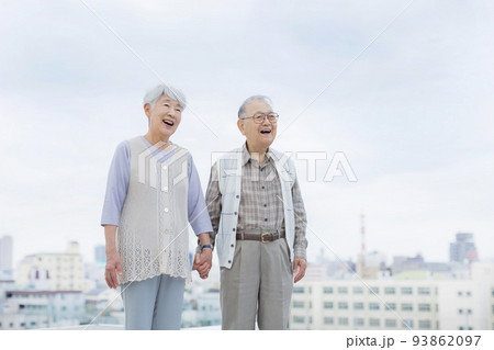 シニア夫婦 シニア夫婦 93862097