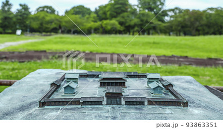 多賀城市　正殿趾 93863351