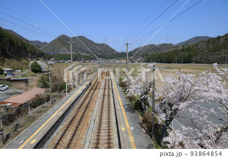 福知山線　藍本駅構内 93864854