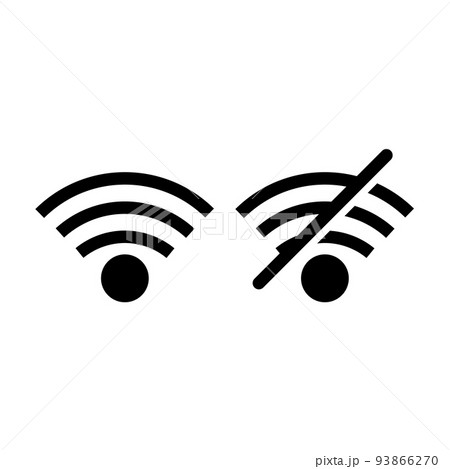 wifiアイコンセット wifiアイコンセット 93866270