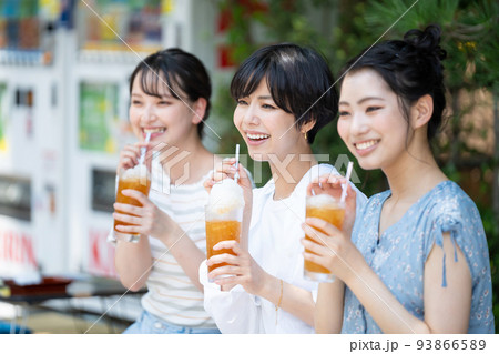 女子旅　京都旅行　カフェ 93866589
