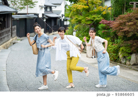 女子旅　京都旅行　 93866605