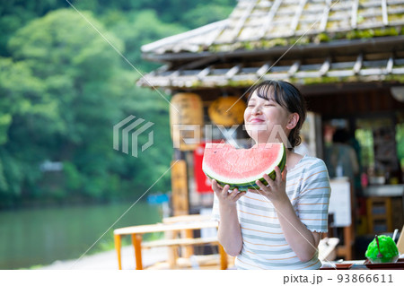 女子旅　京都旅行　食事 93866611