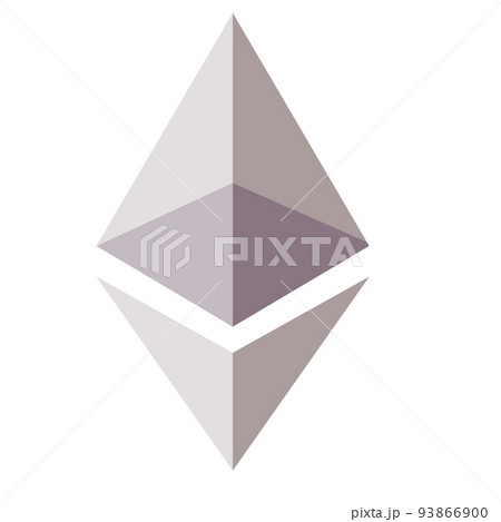 イーサリアム　仮想通貨 マーク　アイコン 93866900
