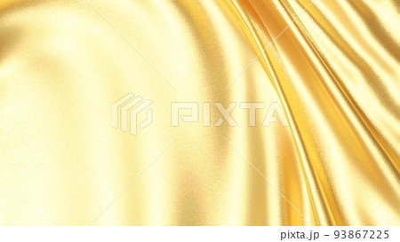豪華な金色の布のような背景画像。 93867225