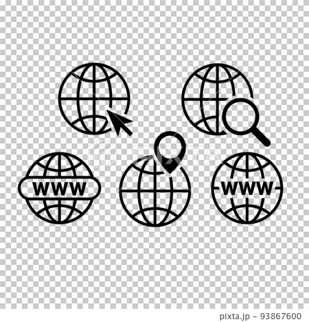 web icon set web icon set 93867600