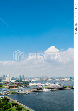 【神奈川県】晴天の横浜ベイエリア(9月) 【神奈川県】晴天の横浜ベイエリア(9月) 93868197