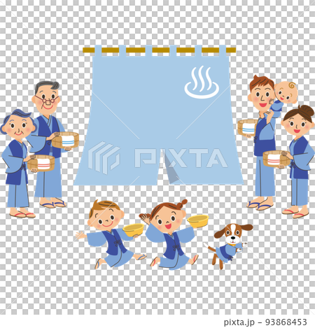 三世代家族と温泉 93868453