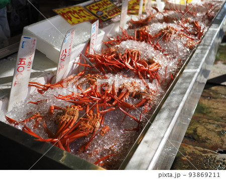 寺泊　魚の市場通り 93869211