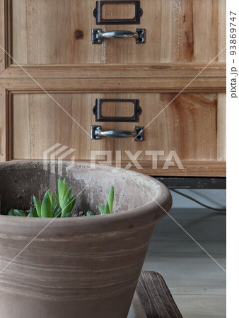 植木鉢のあるナチュラルなイメージの部屋 植木鉢のあるナチュラルなイメージの部屋 93869747