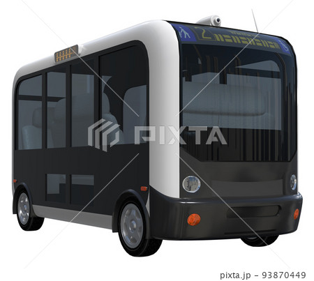 自動運転バス 自動運転バス 93870449