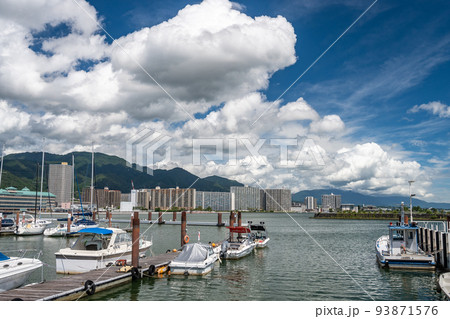 琵琶湖大津港のヨットハーバー 琵琶湖大津港のヨットハーバー 93871576