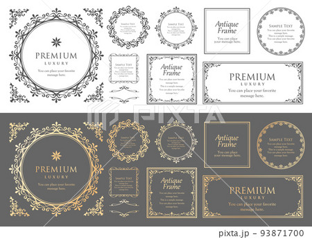 ハロウィンフレーム 93871700