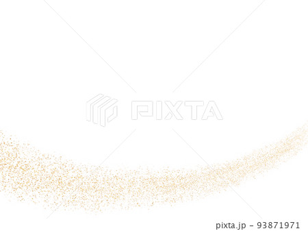 キラキラ金粉のテクスチャ背景素材 キラキラ金粉のテクスチャ背景素材 93871971