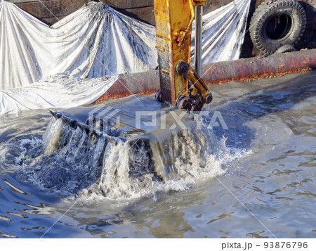 浚渫工事 93876796