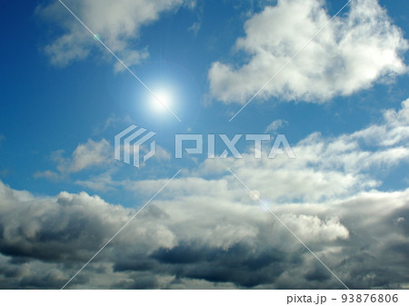 Cloudy sky background 93876806