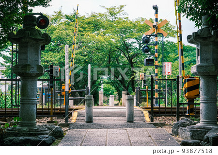 【#奈良】薬師寺近くで撮影した踏切り04 93877518