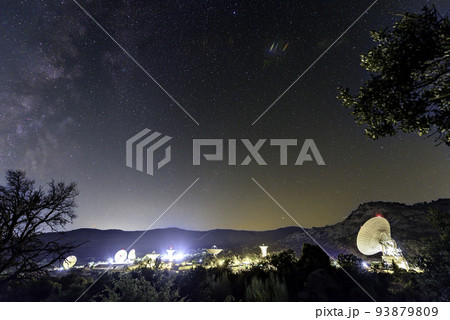 Nasa deep space station in Robledo de chavela. Radiotelescope Antennas. Nasa deep space station in Robledo de chavela. Radiotelescope Antennas. 93879809