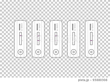 Judgement Line Antigen test kit How to get the judgment line - Stock Illustration ...