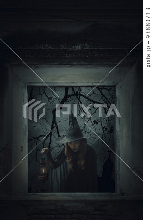 Halloween mystery concept Halloween mystery concept 93880713