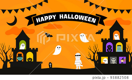 ハロウィン イラスト ハロウィン イラスト 93882508