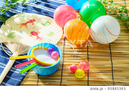 金魚すくい スーパーボールすくい 水風船 93883363