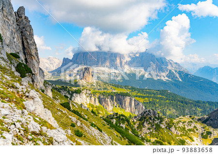 Tofana di Rozes and Cinque Torri in Dolomites Tofana di Rozes and Cinque Torri in Dolomites 93883658