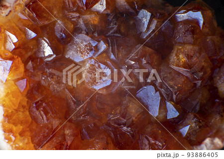 citrine natural quartz semigem geode crystals geological mineral isolated citrine natural quartz semigem geode crystals geological mineral isolated 93886405
