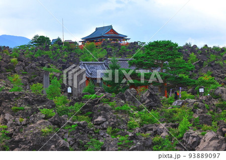 群馬県嬬恋村 鬼押出し園 群馬県嬬恋村 鬼押出し園 93889097