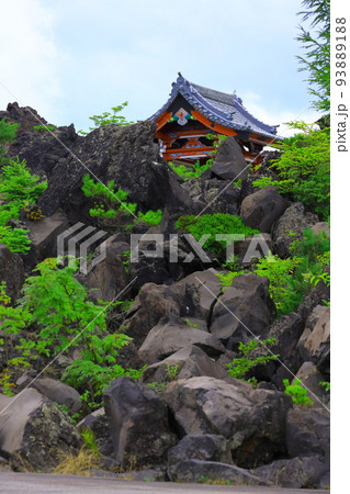 群馬県嬬恋村 鬼押出し園 群馬県嬬恋村 鬼押出し園 93889188