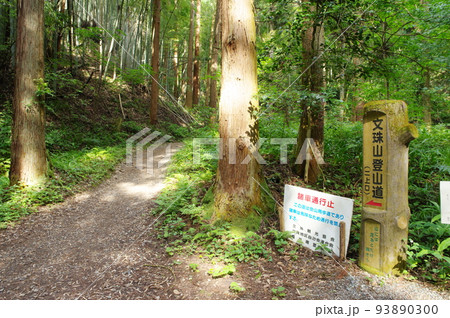 文殊山　登山道　二上登山口 93890300