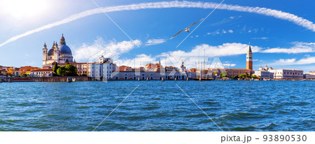 The coast of Venice, beautiful panorama from the sea, Italy The coast of Venice, beautiful panorama from the sea, Italy 93890530