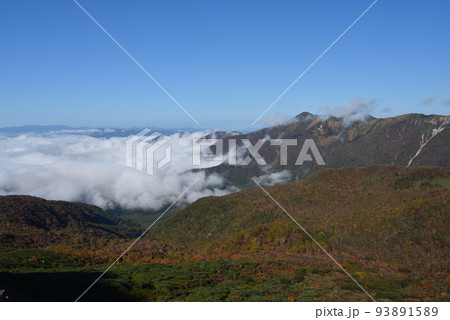 那須連山登山、沼原ルート、栃木県 那須連山登山、沼原ルート、栃木県 93891589