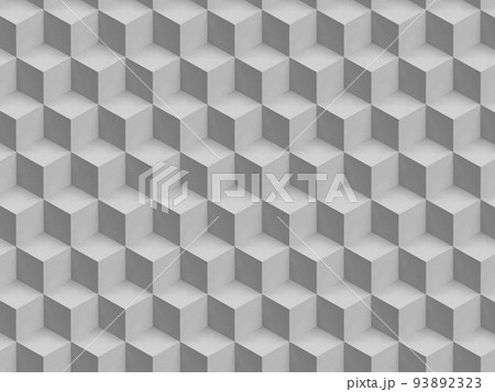 3dブロックで構築されたシームレス壁紙のイラスト素材