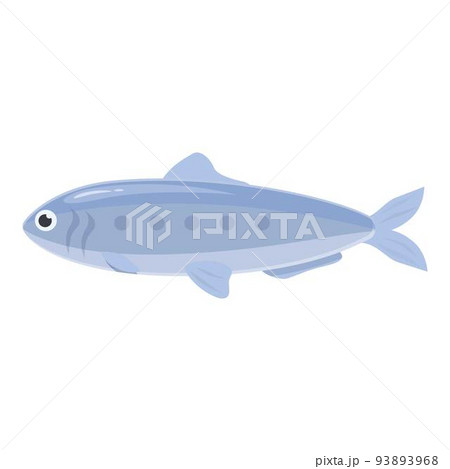 Ocean sardine icon cartoon vector. Fish seafood. Sea animal Ocean sardine icon cartoon vector. Fish seafood. Sea animal 93893968