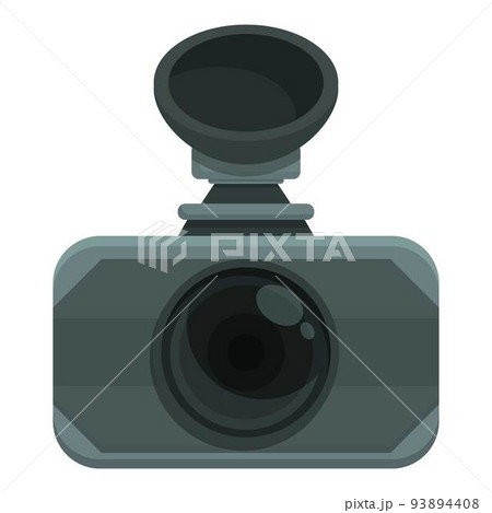 Digital dashcam icon cartoon vector. Video recorder. Car drive 93894408
