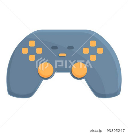 Esport joystick icon cartoon vector. Sport game. Online player Esport joystick icon cartoon vector. Sport game. Online player 93895247