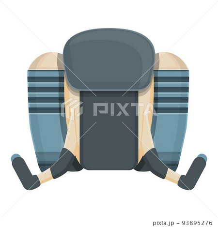 Launch jetpack icon cartoon vector. Rocket boost. Jet space 93895276