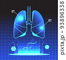 virtual anatomical lungs structure human body internal organ anatomy medicine vr vision headset innovation metaverse 93896338