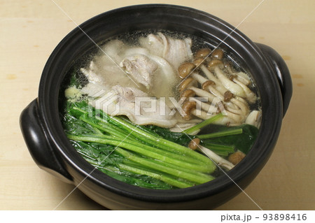 豚肉とほうれん草としめじの常夜鍋 93898416