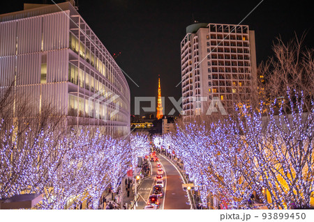 けやき坂 クリスマスイルミネーション けやき坂 クリスマスイルミネーション 93899450